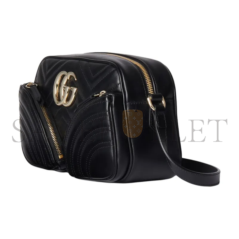 GUCCI GG MARMONT LEATHER CROSSBODY BAG 798715 (24.5*15*9cm)